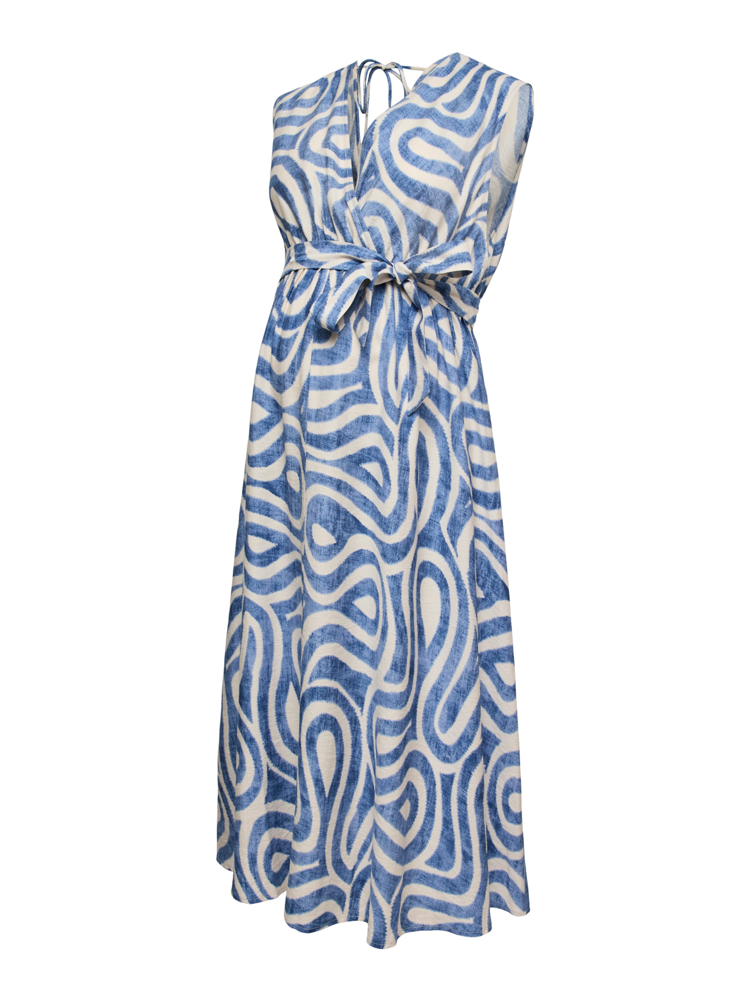 Robe 'MLKATRINE TESS' MAMALICIOUS en beige : devant