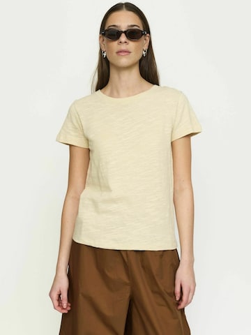 Soft Rebels Top ' SRAbena ' in Beige: front