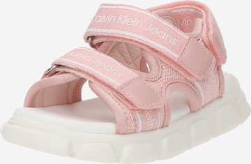 Calvin Klein Jeans Sandaler i rosa: forside