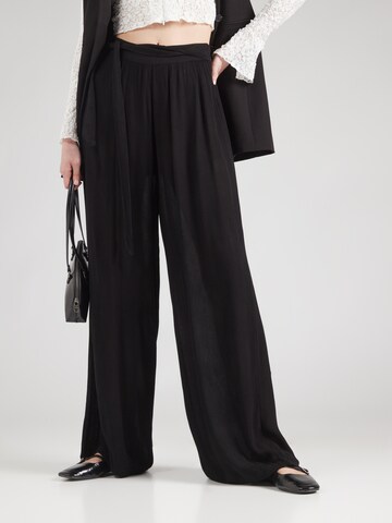 ONLY - Loosefit Pantalón 'ONLPakja' en negro: frente
