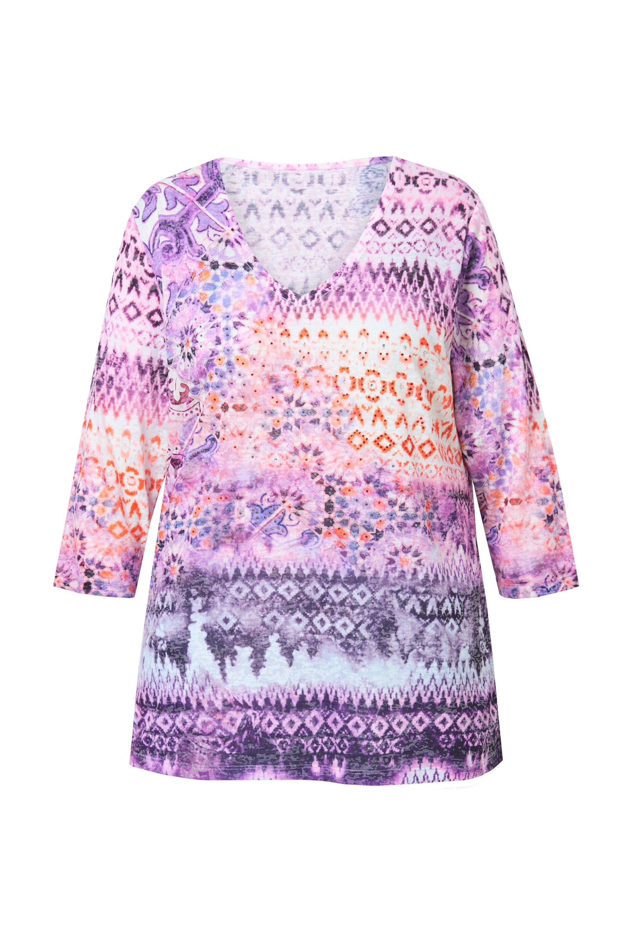 T-shirt MIAMODA en rose : devant