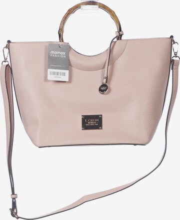 L.CREDI Bag in One size in Pink: front