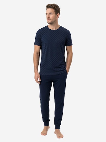 JOOP! Pyjama kort 'Comfort' in Blauw