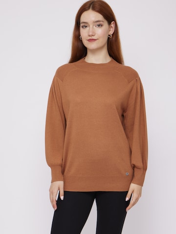 VICCI Germany Sweater in Brown: front