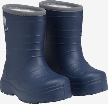 CeLaVi Rubber Boots ' CEThermal ' in Blue: front