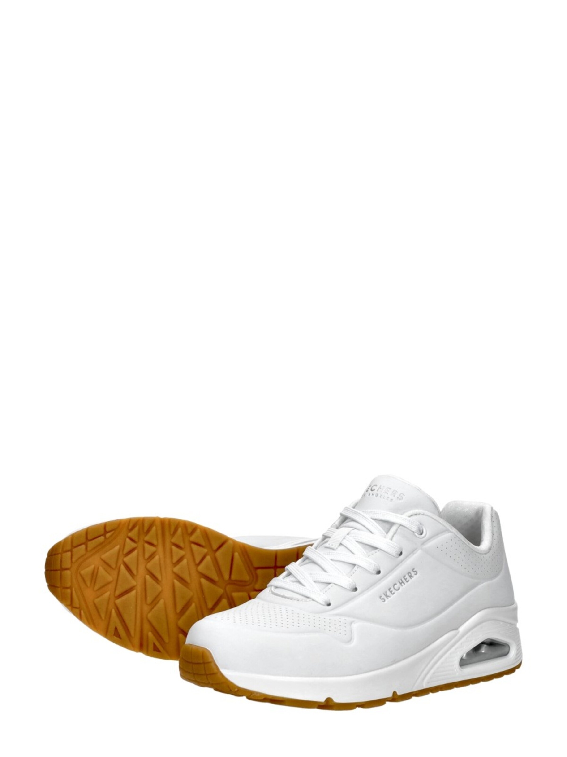 SKECHERS Sneakers laag 'Uno - Stand On Air' in Wit