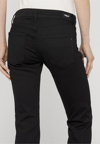 Bootcut Jeans 'NEWLUZ' de la REPLAY pe negru