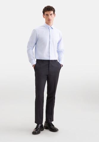 SEIDENSTICKER Comfort Fit Hemd in Blau