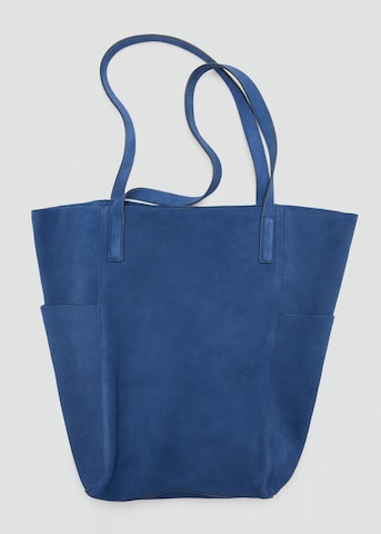 MANGOShopper torba 'ALMUDENA' - plava boja