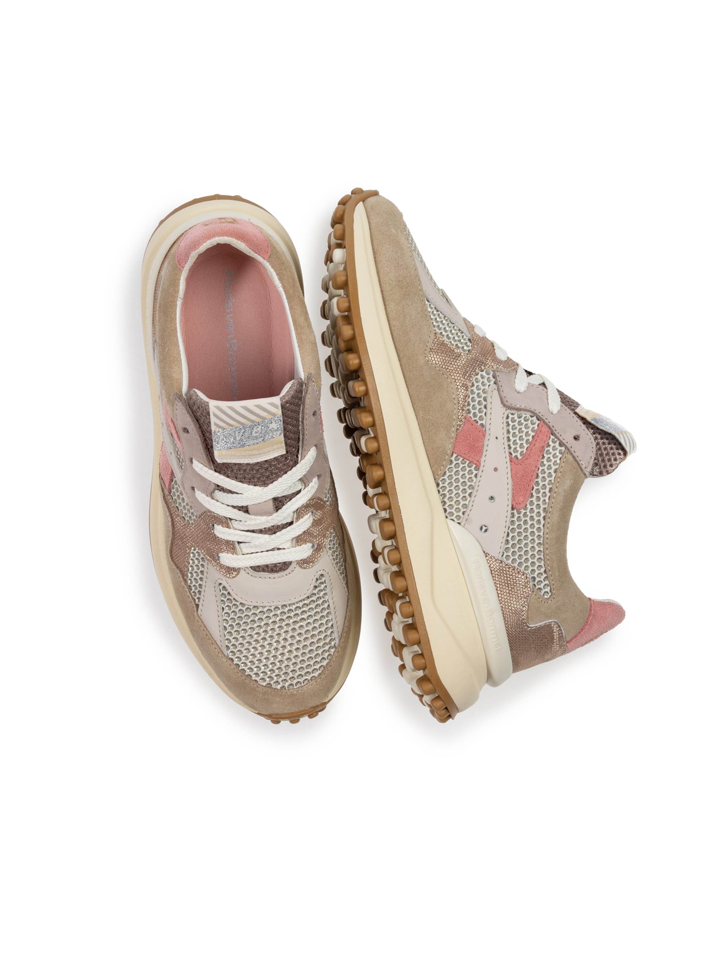 Sneaker bassa 'Noppi 46' di Floris van Bommel in oro