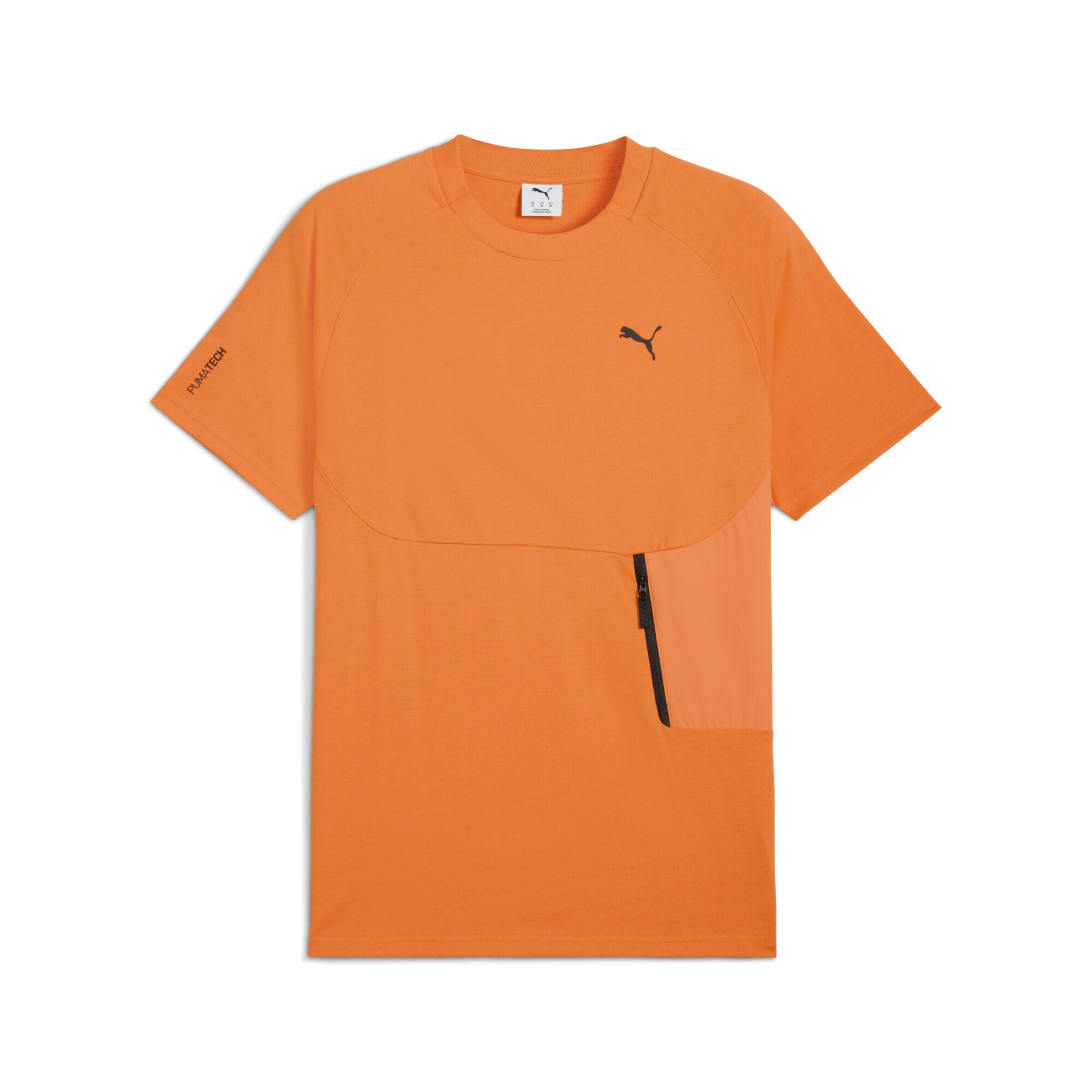 PUMA Functioneel shirt in Oranje: voorkant
