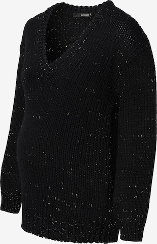 Supermom Sweatshirt 'Dent' i svart: framsida