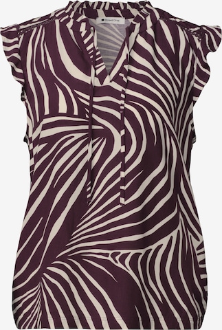 Camicia da donna di STREET ONE in rosso: frontale