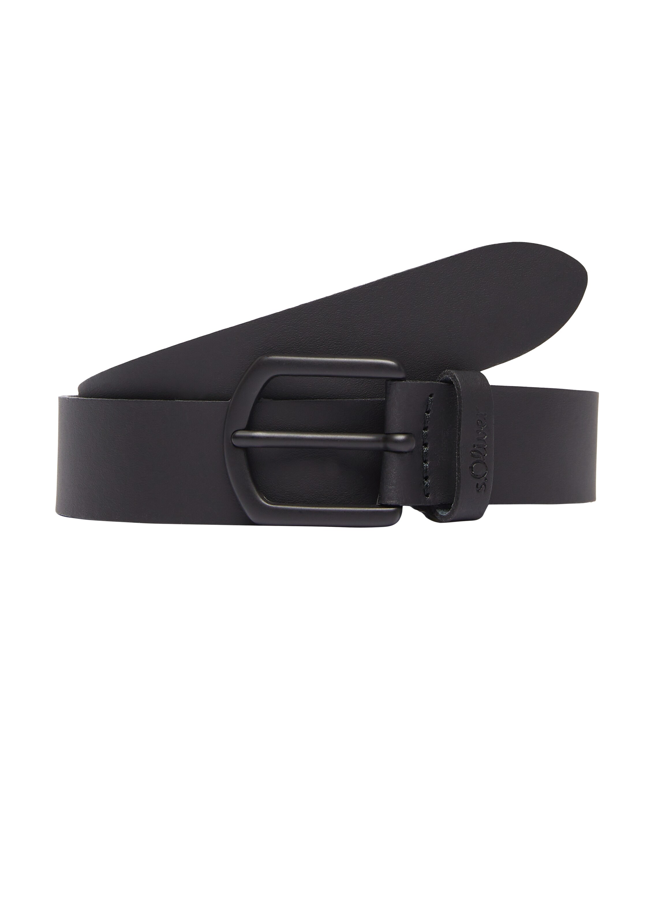 s.Oliver Gürtel in Schwarz: Vorderseite