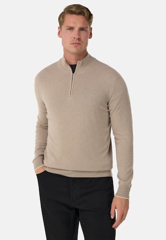 Boggi Milano Sweater in Beige: front