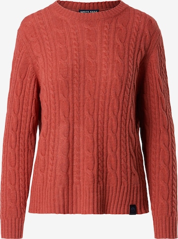 Pull-over North Sails en orange : devant