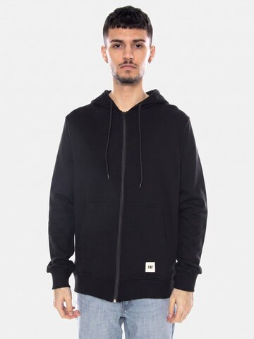 CAT Sweatshirt‌‌‌‌‌‌ in Schwarz: Vorderseite