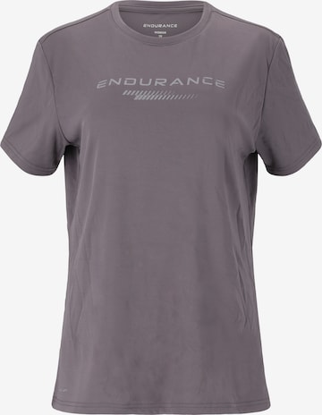 ENDURANCE Performance Shirt 'Keiling' in Grey: front