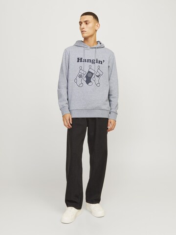 JACK & JONES Sweatshirt 'JJXMas' in Grijs