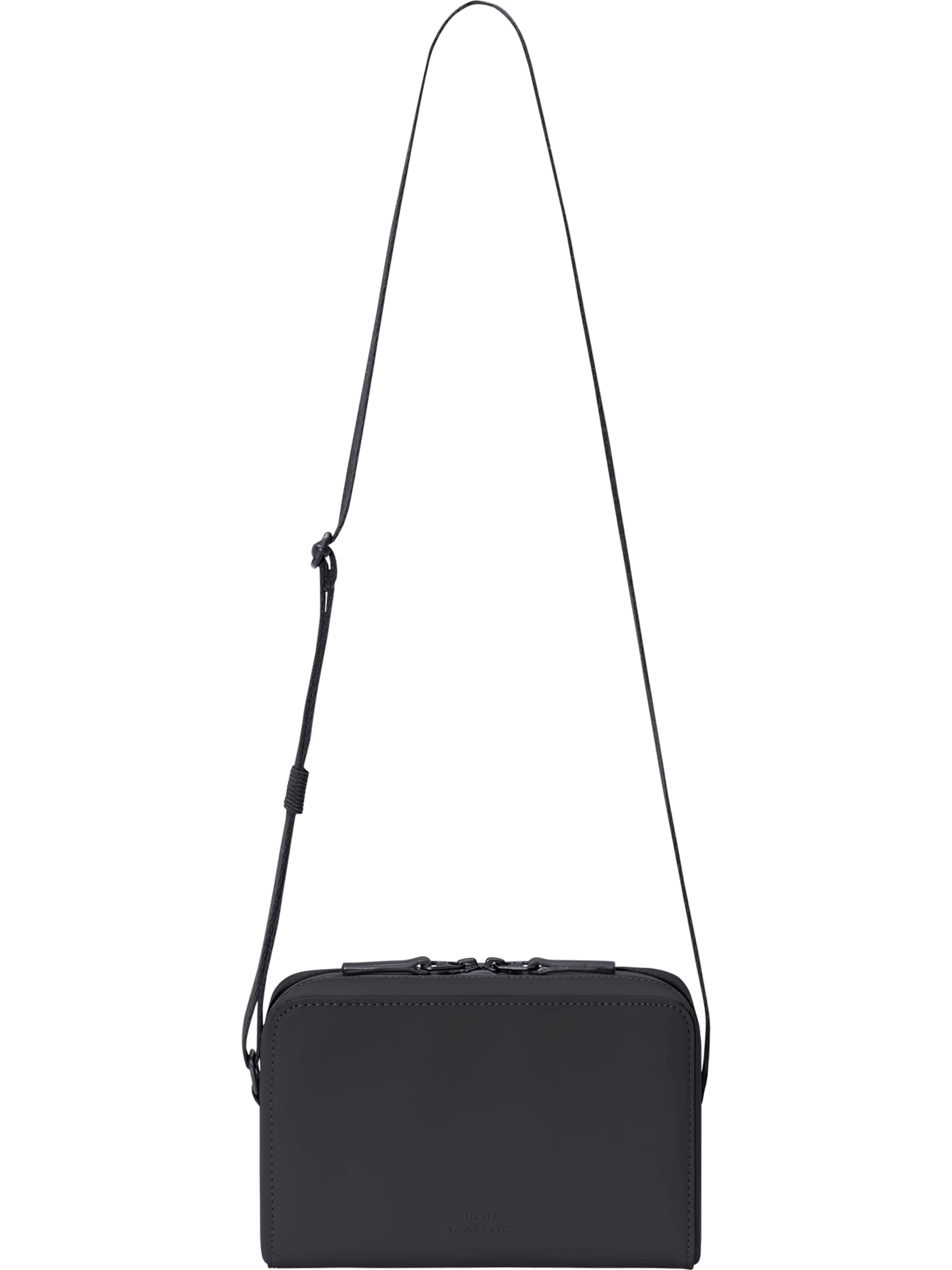 Ucon Acrobatics Crossbody Bag 'Minori Lotus Infinity' in Black: front