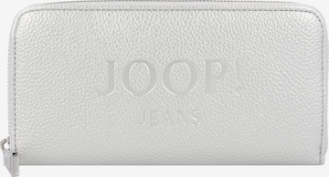 JOOP! Jeans Portemonnaie 'Lettera' in Silber: predná strana