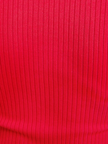 Bershka Tričko – červená