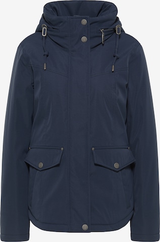 usha BLUE LABEL Winter Jacket in Blue: front