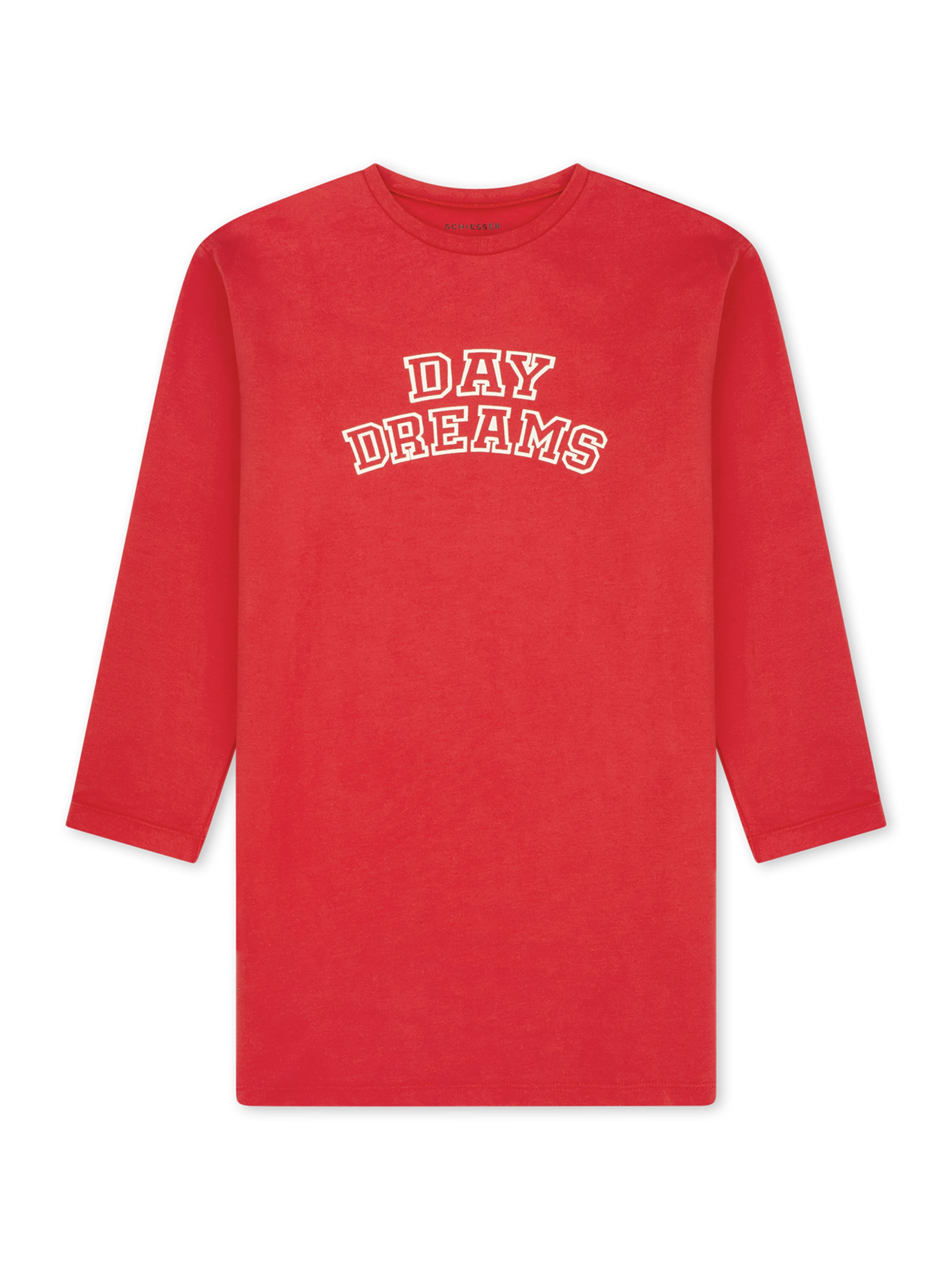 SCHIESSER Nachthemd ' Nightwear ' in Rood: voorkant