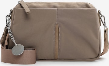 Suri Frey Schoudertas ' SFY Pauly ' in Bruin: voorkant