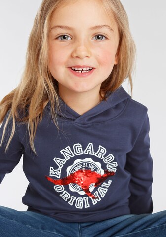 KangaROOS Sweatshirt in Blau