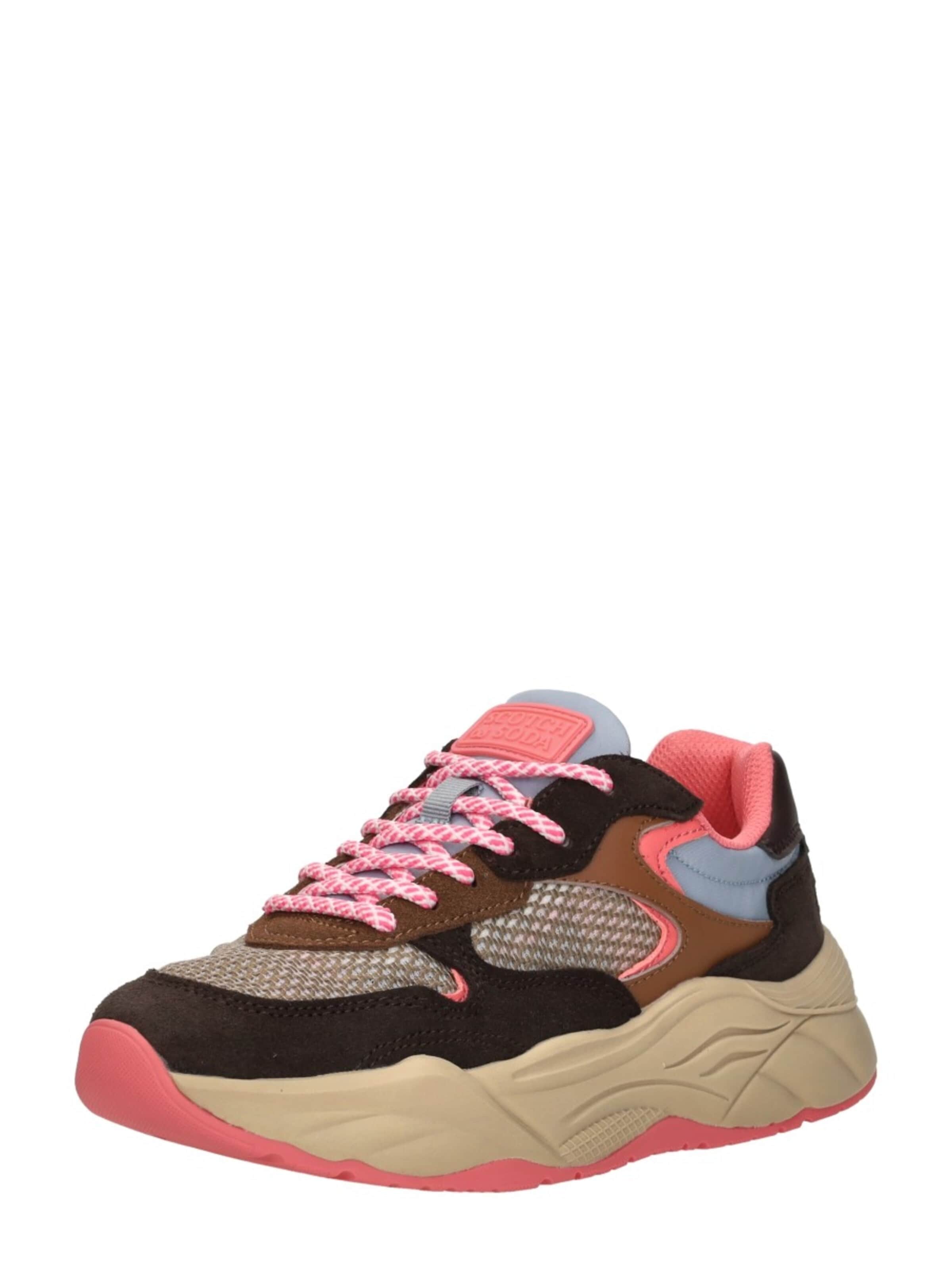 SCOTCH & SODA Sneaker low 'Celeste'‌‌‌‌‌‌‌‌‌‌ in Braun