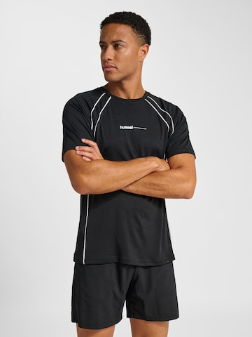 Hummel Funktionsshirt in Schwarz: Vorderseite
