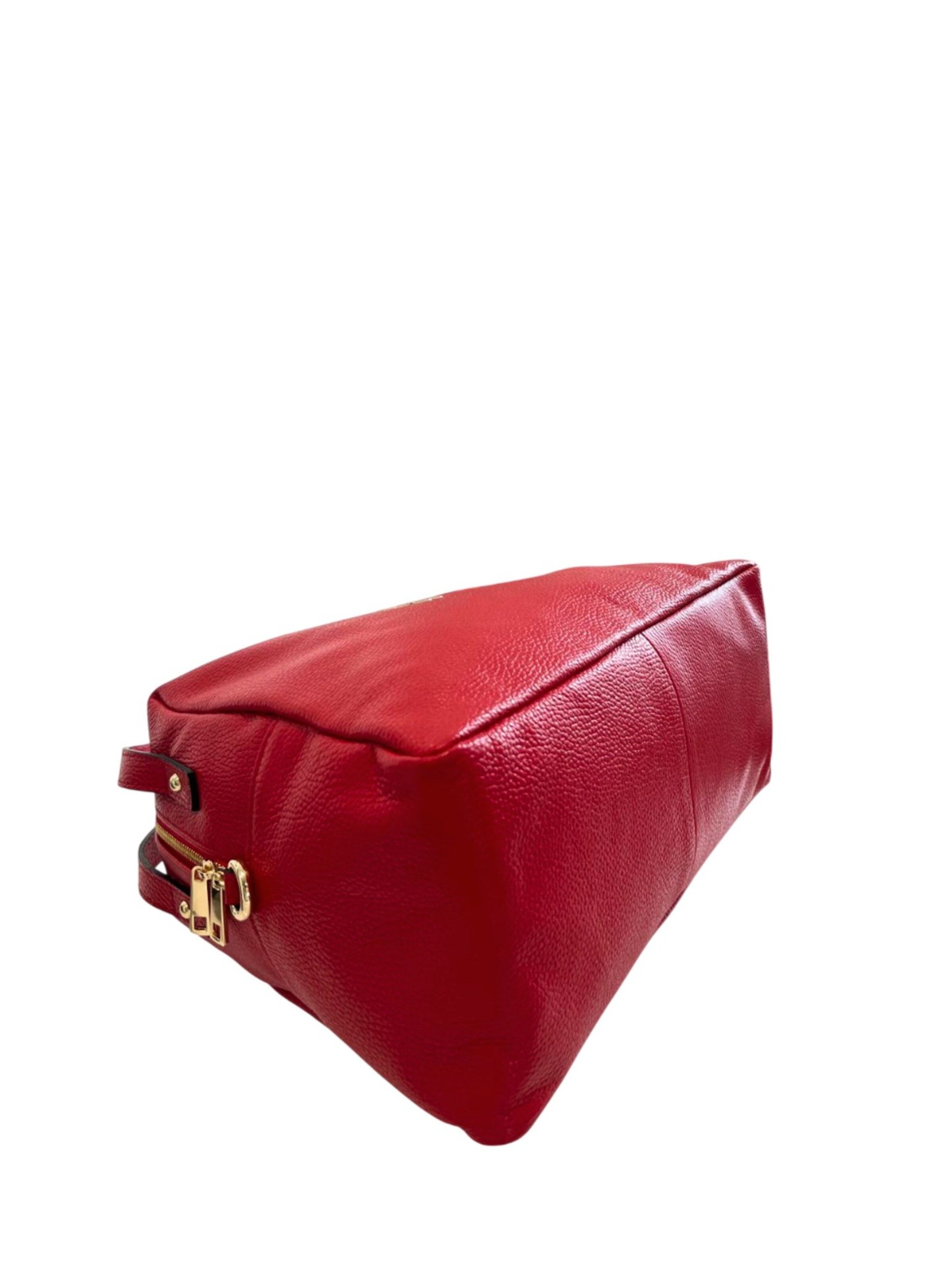 Borsa a mano 'Borsa a mano donna pelle 100% Baldinini Trend Lucca con tracolla' di Baldinini Trend in rosso