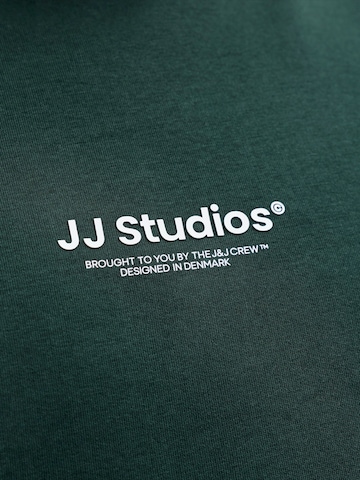 Jack & Jones Plus Μπλούζα φούτερ 'JJESOHO' σε πράσινο