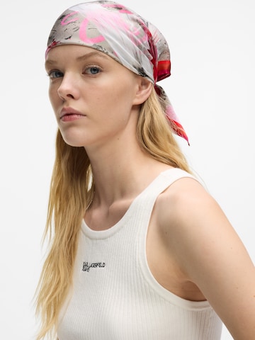 Foulard KARL LAGERFELD JEANS en rose