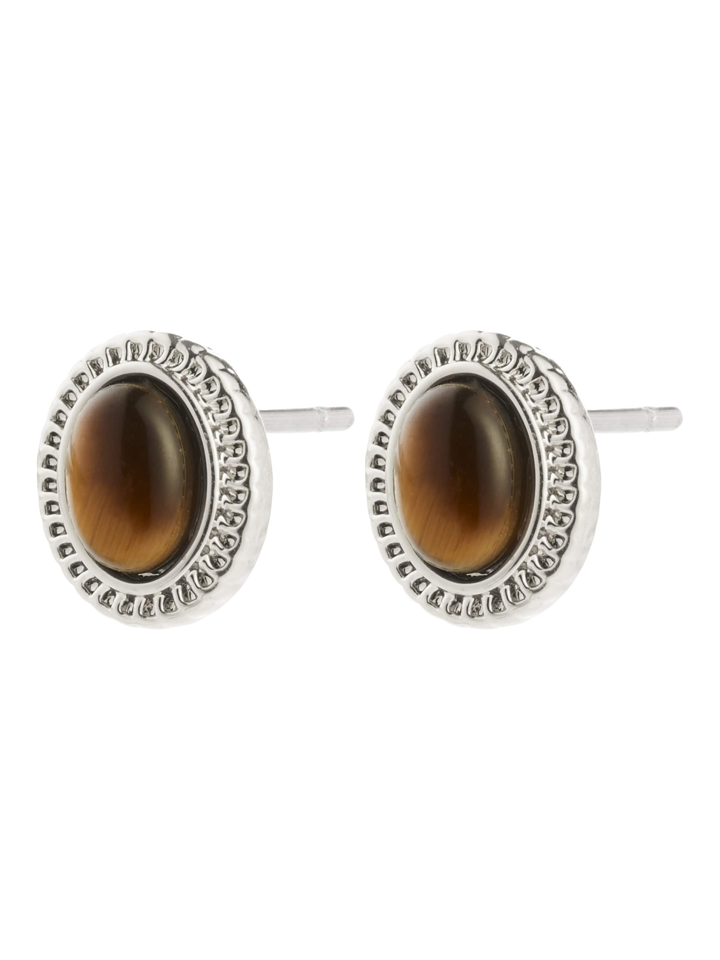 Pilgrim Fülbevalók 'Between' - ezüst: elől