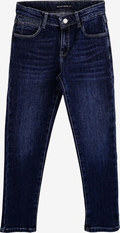 Solang Slimfit Hose Denim Stretch Slim-Fit in Blau: Vorderseite