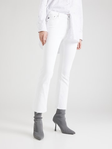 AG Jeans Bootcut Jeans 'JODI' i hvid: forside