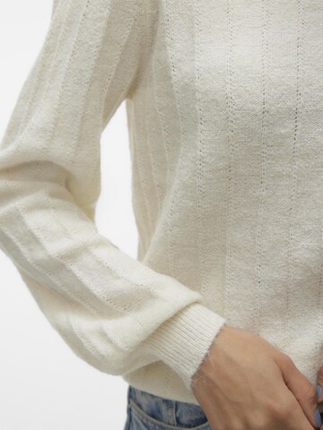 VERO MODA Trui 'KAMILLE' in Beige