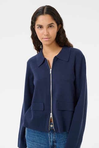 KAREN BY SIMONSEN Knit cardigan 'Antonella' in Blue