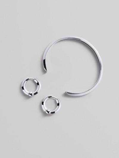 Orecchini 'CORE' in One Size REYTEL di colore argento, Visualizzazione prodotti