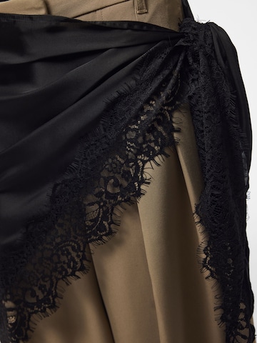 PIECES Doek 'OLGA' in Zwart