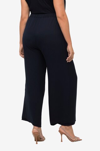 Ulla Popken Wide Leg Hose in Blau