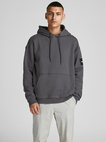 JACK & JONES Sweatshirt in Grijs: voorkant