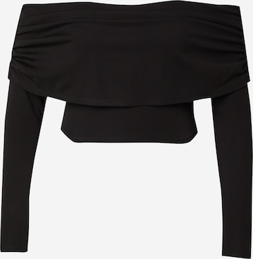 CITA MAASS - Camiseta en negro: frente