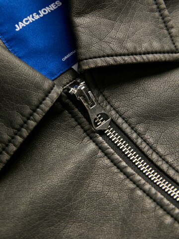 JACK & JONES Kurtka przejściowa 'BROOKLYN' w kolorze czarny