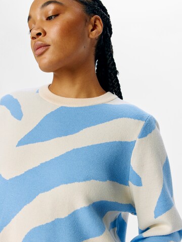OBJECT Sweater 'OBJREYNARD' in Beige