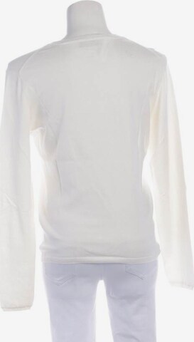 AIGNER Pullover / Strickjacke XL in Weiß
