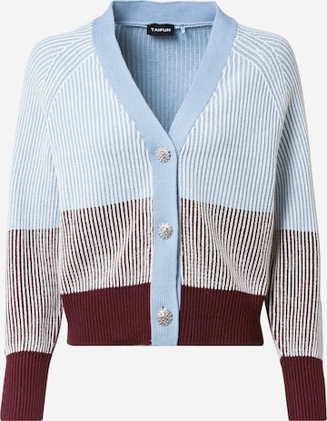 Cardigan TAIFUN en bleu : devant