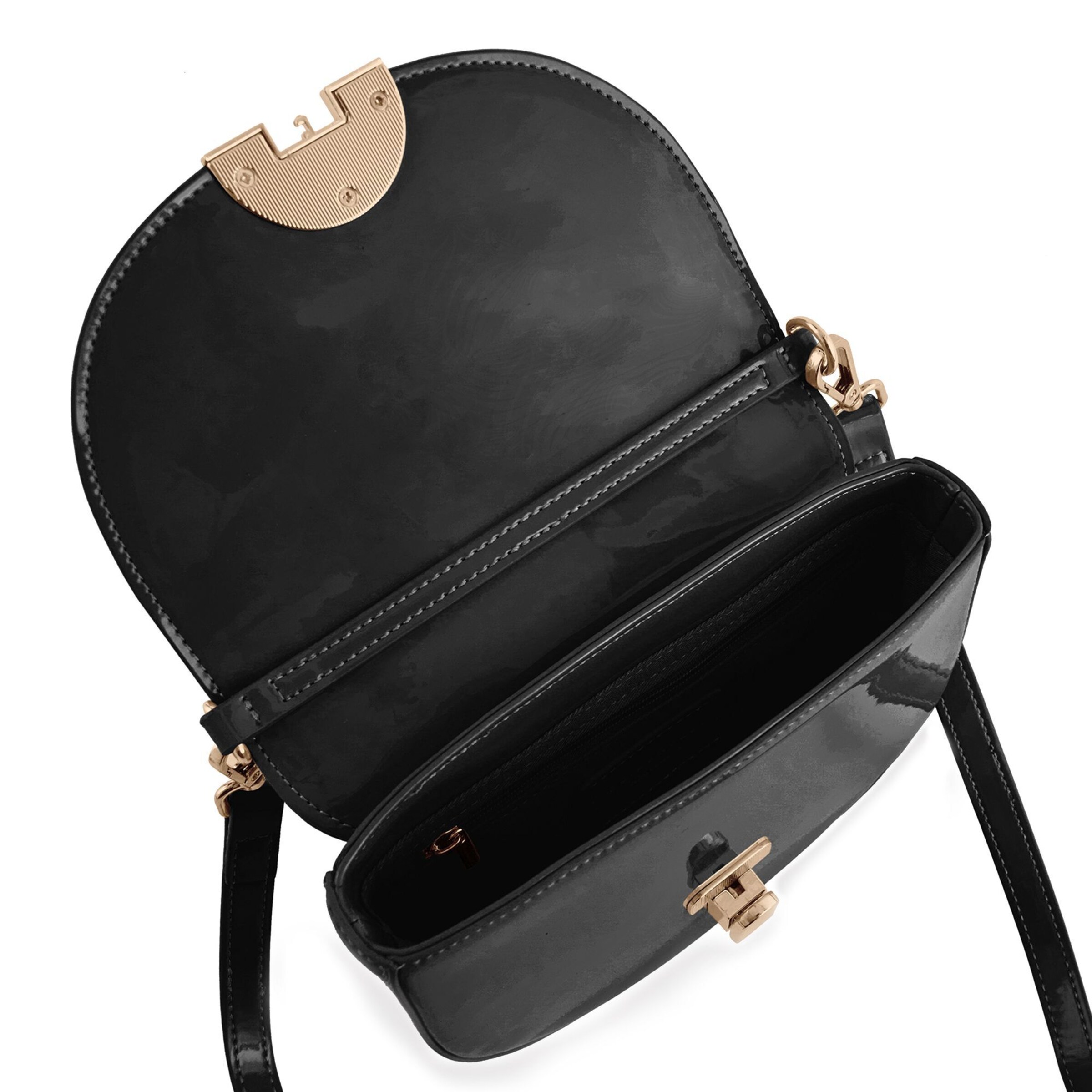 Seidenfelt Umhängetasche in Grün